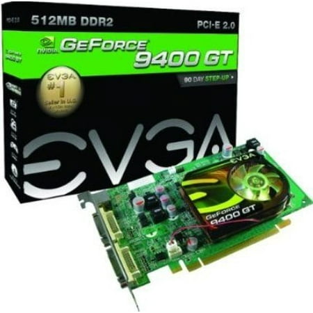 evga 512 P3 N944 EVGA 512-P3-N944-LR GeForce 9400 GT Graphics Card, PCI Express 2.0 (Best Pci Express 2.0 X16 Graphics Card)
