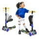 thumbnail image 1 of Scooter de 3 Ruedas Hurtle para Niños y Niñas 1 Año en Adelante, Patin del Diablo, Luces LED en las Ruedas, Manillar Ajustable y Asiento Plegable, Modo Sentado o de Pie con Freno, Graffiti, 1 of 6
