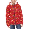 thumbnail image 3 of chaqlin Teen Girl Dragon Hoodies Trendy Y2K Zip Up Hoodie Flower Long Sleeve Sweatshirts Kids Hooded Jackets Winter Sweaters with Pocket Size 14-16, 3 of 7