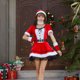 thumbnail image 4 of Disfraz de Navidad para mujer, disfraz de copo de nieve, vestido festivo Fridja qw391, 4 of 9