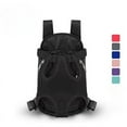 thumbnail image 6 of Double Shoulder Breathable Portable Travel Pet Dog Carrier Backpack Mesh Carrier Front Bag for Small Dog Cats Outdoor, 6 of 9