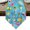Blue, variant on Blue Flamingos Table Runner Linen Burlap Table Runner 72 Inches Long Tropical Summer Botanical Fruits Dresser Scarves for Kitchen Island Coffee Dining Room Party Wedding Banquet Holiday Decor 18"x72"
