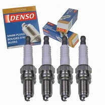 4 pc DENSO 3179 Standard U-Groove Spark Plugs for 999 170 129 90 SP070500AA SP192435AA XU22EPR-U Ignition Wire Secondary Fits select: 2012-2013 FIAT 500, 2016 PORSCHE 911