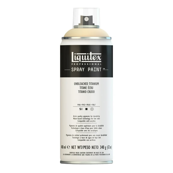 Liquitex Professional Spray Paint, 400ml, Unbleached Titanium