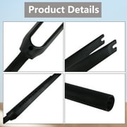 ROADNADO 700C Road Bike Fork Carbon Fiber Rigid Fork 700C*23/25MM 28.6mm Carbon Fiber Bicycle Fork Ultralight Front Forks for Road Bike Matte/Glossy Black