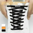 thumbnail image 5 of Fznkrag No Tie Shoe Laces Adult Kids Elastic Trainer Laces Lazy Easy Shoelaces Runners, 5 of 9