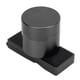 thumbnail image 4 of Soporte magnético para tiza de billar, caja redonda de tiza para taco de billar de aleación de aluminio con clip fijo, accesorios de billar portátiles, color negro, 4 of 5