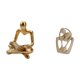 thumbnail image 5 of Figura de pensador abstracto,Estatua de pensador abstracto,decoración para el hogar,Figura humana decorativa para oficina,coleccionable,Estatua abstracta,Estatua abstracta para decoración del, 5 of 8