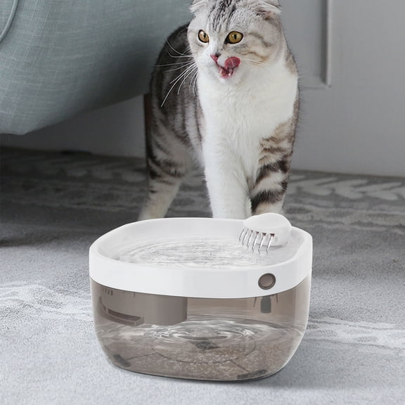 Wildnix Pet Water Dispenser, 1.85gal Large Capacity, Low Noise Automatic Water Fountain with Filter for Cats and Dogs