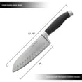 7 inch Santoku Knife Stainless Steel Hand Chef Kitchen Knife for