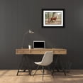 thumbnail image 3 of Frank, Assaf 24x19 Black Ornate Wood Framed with Double Matting Museum Art Print Titled - Horse in forest, 3 of 4
