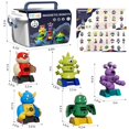 thumbnail image 2 of Robot de juguete magnético TEMI Monster, 35 unidades para niños de 3 a 5 años, con caja, 2 of 9