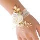 thumbnail image 3 of Guardurnaity Ramillete de muñeca blanco de moda con exquisita mano de obra Ramillete de muñeca burdeos Ramillete de boda Ropa, zapatos y accesorios Miscelánea, 3 of 6