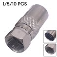 thumbnail image 5 of F Male To Tv9.5 Female Cable Tv Connector Tv Set -Top Boxes Connector Adapter 10Pcs, 5 of 9