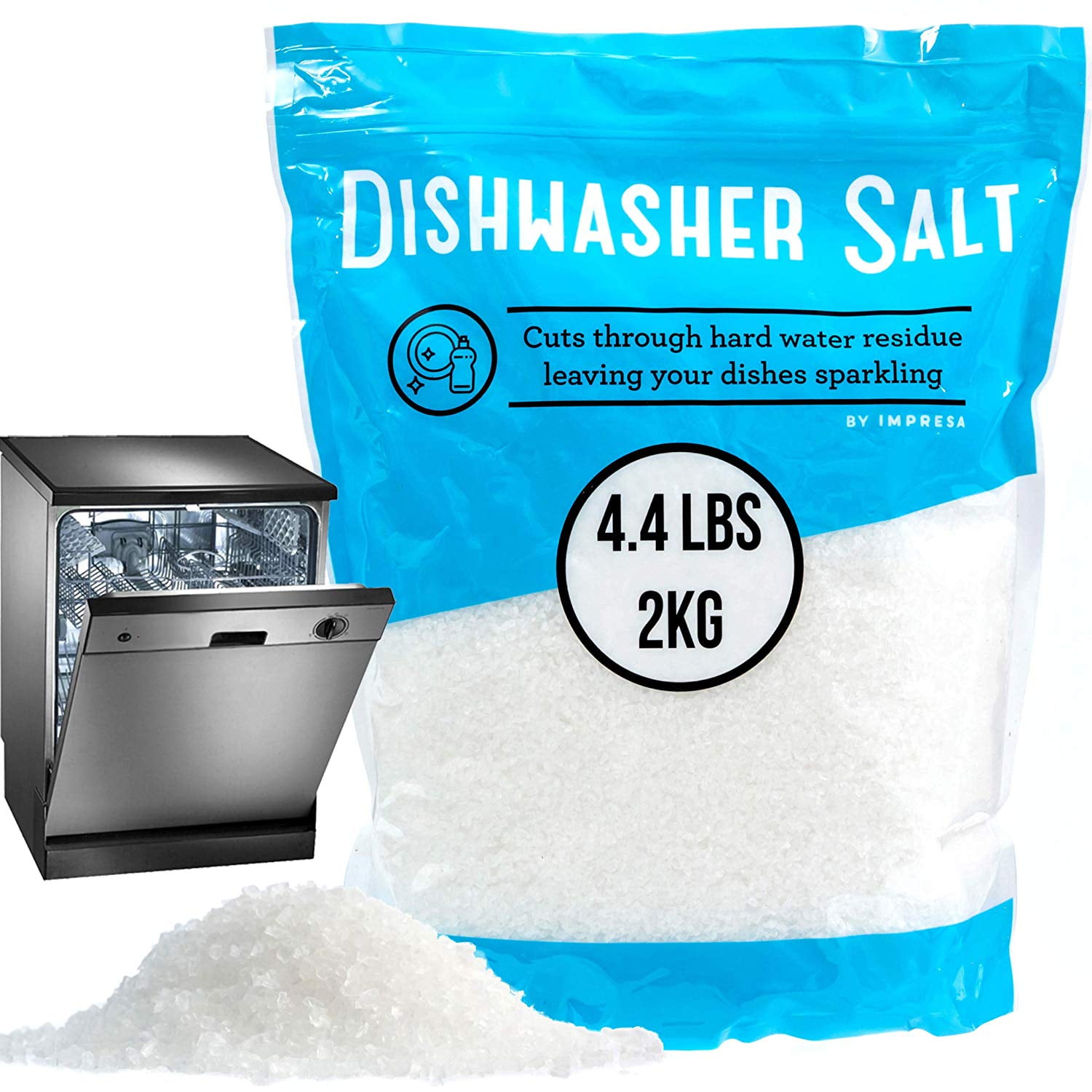 Dishwasher Detergent Pure And Natural Water Softener Salt Walmart