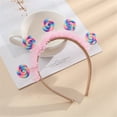 thumbnail image 3 of Diadema de piruleta, diadema de plástico, cintas para el pelo para niña, diadema para niña de las flores, diadema de princesa de caramelo, aros para el pelo bonitos, diademas de piruleta, una diadema, 3 of 4