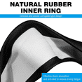 thumbnail image 5 of D Shape Steering Wheel Cover For Toyota Camry Corolla RAV4 4Runner Carbon Fiber Leather Non-Slip Steering Wheel Protector - Breathable, Wear-Resistant, Four Seasons Universal, 5 of 8
