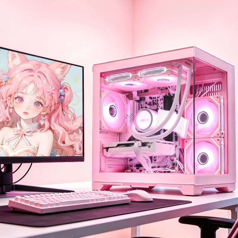 Hoengager Gaming PC -AMD Ryzen 5 5700X 3.4 GHz,GeForce RTX 5060 8G
