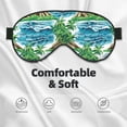 thumbnail image 3 of Naloa Hawaii Palms Print Sleep Mask for Sleeper, Light Blocking Sleeping Eye Mask for Women Men, Eye Shade with Adjustable Strap for Travel, Nap,Meditation, 3 of 7