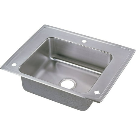 Elkay Drkad282260rc 28" Single Basin Drop-In Stainless Steel Utility Sink - Stainless