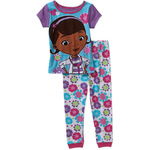 Baby Toddler Girl Cotton Tight Fit Short Sleeve PJs - image 1 of 1