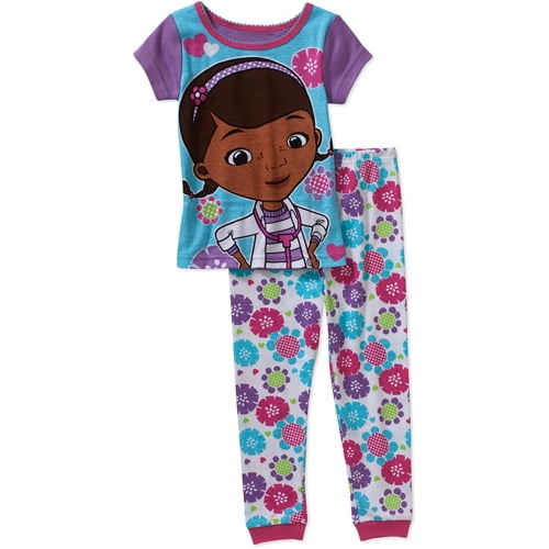 Baby Toddler Girl Cotton Tight Fit Short Sleeve PJs