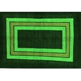 thumbnail image 1 of Ahgly Company Indoor Rectangle Abstract Green Modern Area Rugs, 3' x 5', 1 of 4