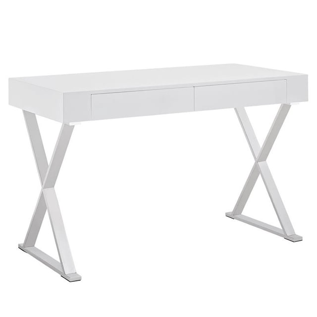 Hawthorne Bureau de bureau Collection Moderne en Blanc
