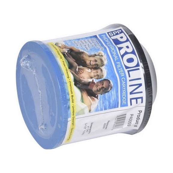 ProLine P40059 Filter Cartridge, Proline, Diameter: 4", Length: 3.5", Top: 2", Bottom: Closed 5Sq. Ft.