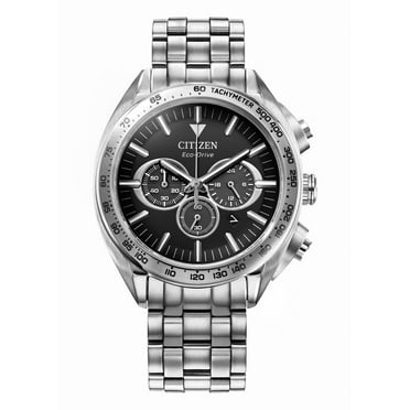 Citizen Men's Eco-Drive Carson Chronograph Stainless Steel Watch - CA4540-54E