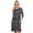 Geometric Grey, variant on Lady's Leopard Bodycon Midi Dress, S