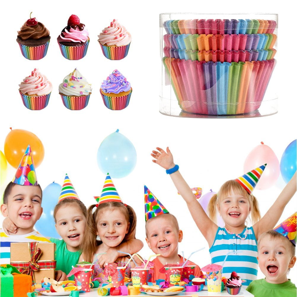300 Pcs Cupcake Liners Paper Baking Cups for Holiday,Regular Size