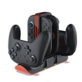 thumbnail image 1 of Base de carga 6 en 1 para mandos Joy-Con y Pro con organizador y soporte RGB, compatible con Nintendo Switch 2, 1 of 7