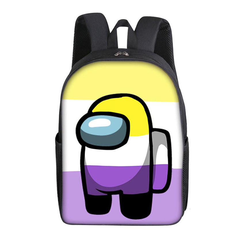 Among Us School Bag Backpack Backpack 