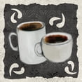 thumbnail image 2 of Kimberly, Allen 26x26 Gold Ornate Wood Framed with Double Matting Museum Art Print Titled - Coffee Life 4, 2 of 4