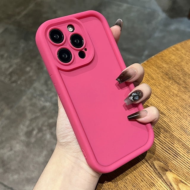 Soft Liquid Silicone Phone Case For iPhone 11 12 13 14 15 Pro Max Plus XS X XR Max Shockproof Bumper Back Cases Cover