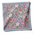 thumbnail image 3 of Vargottam Designer Cotton Twill Napkins - Set of 12, 20-Inch, Floral Print, Durable & Absorbent Cloth Napkins for Parties, Dining and Home Decor - Machine Washable, 3 of 8