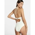 thumbnail image 3 of No Boundaries Bolo Tie One-Piece Swimsuit, Women’s XXS-XXL, 3 of 6