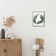 thumbnail image 2 of Stupell Industries Maine State Outline Green Forest Pine Trees Town & City Painting Black Framed Art Print Wall Art, 16 x 20, 2 of 8