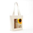 thumbnail image 7 of CafePress - Sunflower Barnwood Country Tote Bag - Unisex Canvas Tote Bag, Beige, 1-Piece, 7 of 7