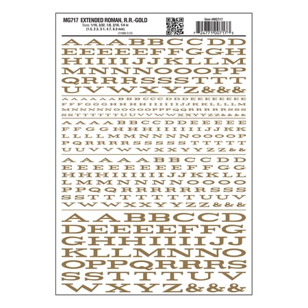 EXTENDED ROMAN RR GOLD DT