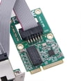 thumbnail image 2 of New Mini PCI-E Network Card 1000Mbps Gigabit Ethernet NIC Adapter RTL8111F PCI Express 10/100/1000M, 2 of 5