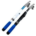 thumbnail image 2 of Dujiujun 1.3/1.5/1.7M Short Telescopic Fishing Rod Anti-slip Handle Ceramic Guide Ring Portable Heavy Duty Mini Travel Sea Fishing Pole Saltwater Fishing Accessories, 2 of 7