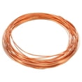 thumbnail image 1 of Alambre de Cobre Semi Duro Uxcell, Diámetro de 20Gauge/0.8*0.4mm, Alambre de Manualidades de 6m, 1 of 5