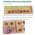 thumbnail image 2 of MesaSe 48Pcs Gem Stone Mancala Chess Grain Storage African Chess For Adult Children, 2 of 5
