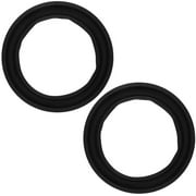 Fielect 6.5inch/167mm Speaker Rubber Edge Surround Rings Replacement Part for Speaker Repair or DIY 4pcs