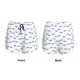 thumbnail image 3 of Balery Cute Shark Pantalones cortos deportivos para mujer con forro y dos bolsillos, elásticos, para entrenamiento, gimnasio, yoga-X-Large, 3 of 7