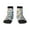 3 Black, variant on Elephant Tree Pattern Quarter Crew Socks,Toe Seamed Ankle Socks,Cotton Cushioned Breathable Athletic Crew Sports Socks