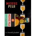 thumbnail image 2 of Vintage Apple Collection 11x14 White Modern Wood Framed Museum Art Print Titled - Meuse Beer, 2 of 4