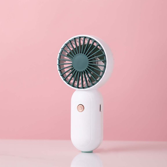 IFNWSV Cooling Fan Quiet Fan Usb Air Conditioner Fan Vertical Blowing Mini Desktop Fan Rechargeable Brushless for Travel Office